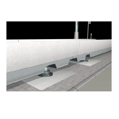 Above-ground scales for weighing transport vehicles