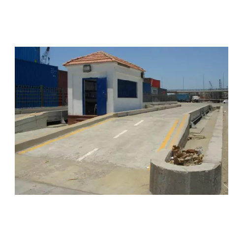 Industrial steel weighbridge for heavy load weighing