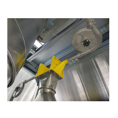 Chaff conveying system for coffee roasters