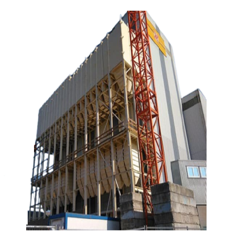 Sanitary modular bulk silos for efficient storage