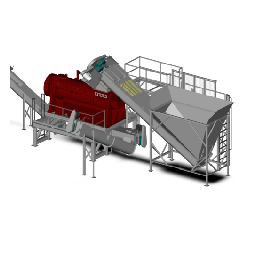 Organic material extraction for recycling