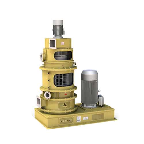 Efficient grinding and drying mill