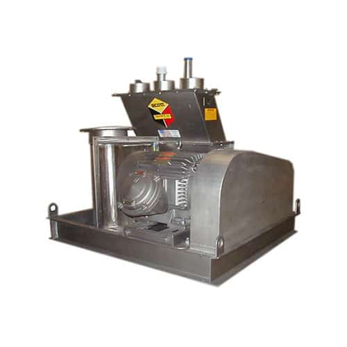 Shredder for fine particle size reduction