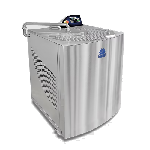 Melting mixer for bean to bar chocolate production