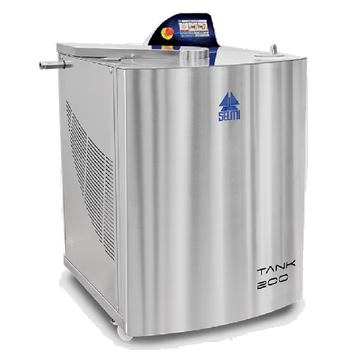 Continuous chocolate mixer and melter