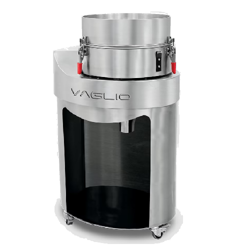 Sieve for bean to bar chocolate filtering