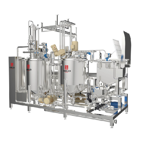 Automated soup production line