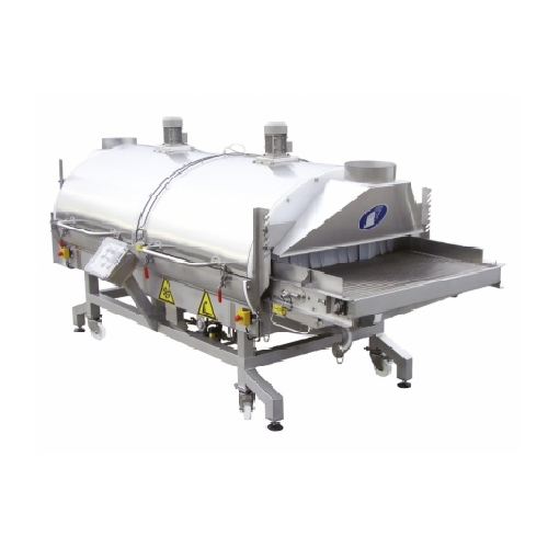 Cryogenic cooling tunnel for industrial freezing