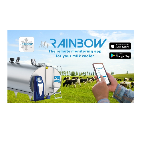 Remote monitoring app for milk coolers