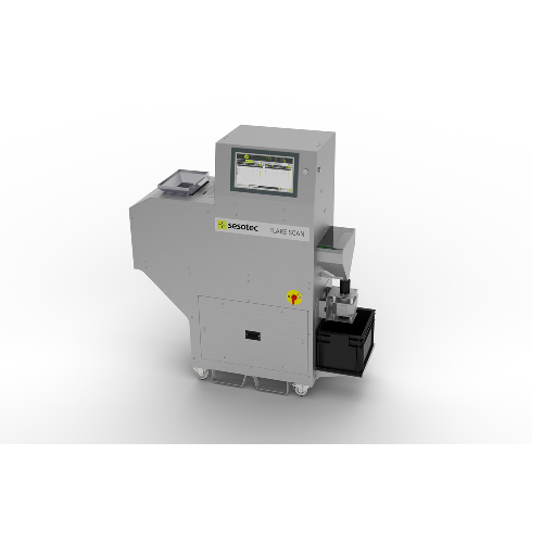 Analysis systems for plastic flakes and regrind