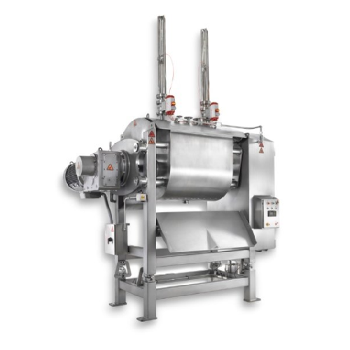 High shear mixer for confectionary creams and slurry products