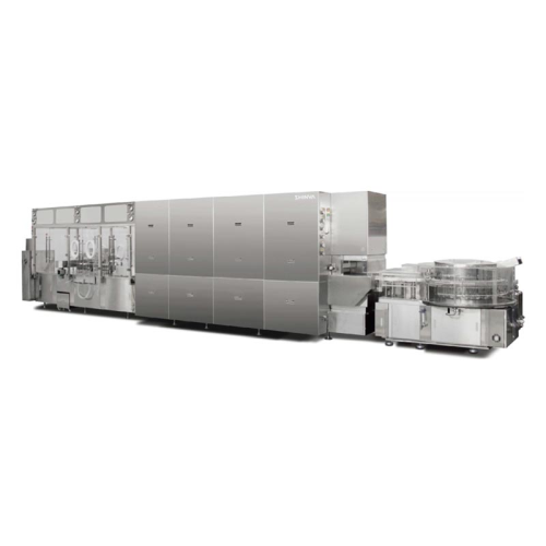 Ampoule washing, filling, and sealing line