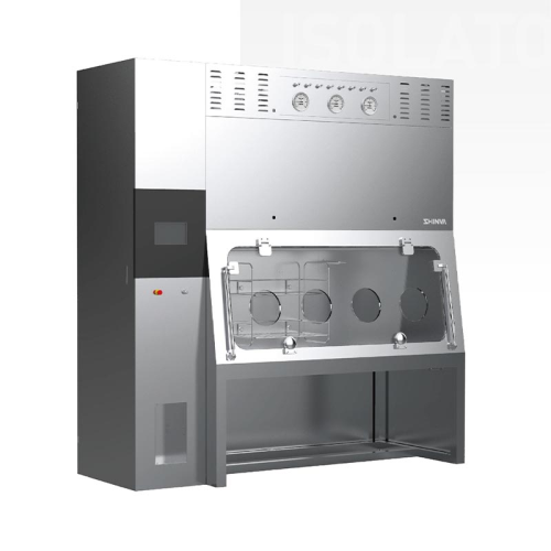 Aseptic test isolator for sterility inspection