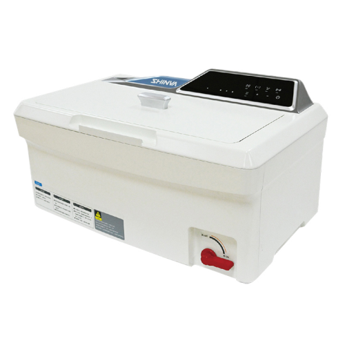 Tabletop ultrasonic washer for surgical instruments