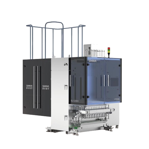 Multi-lane sachet packaging machine