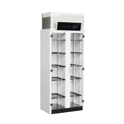 Net-gas medicine storage cabinet for volatile chemicals