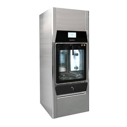 Manual door spray washer for surgical instruments