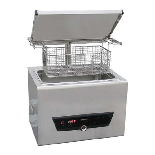 Ultrasonic cleaner for surgical instruments