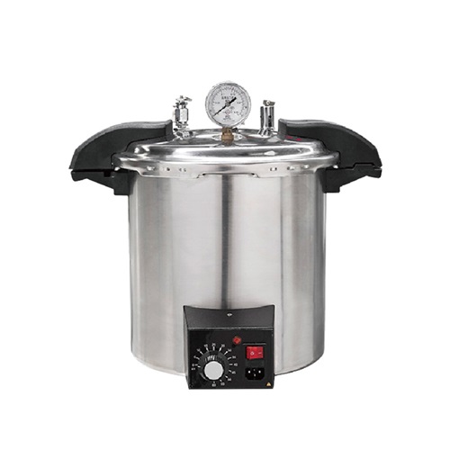 Portable autoclave for sterilizing surgical instruments
