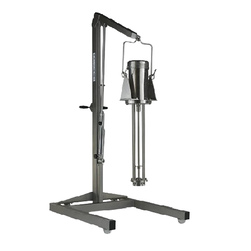 High shear batch mixer for industrial mixing