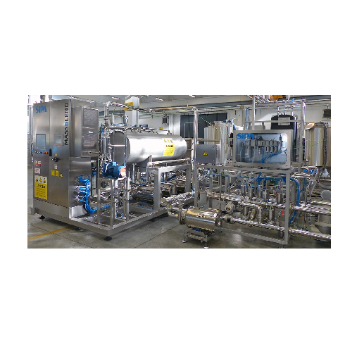 Beverage carbonation and mixing unit