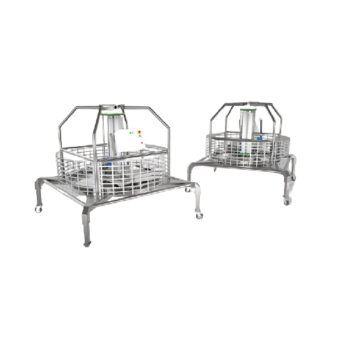 Pneumatic fuller for grape marc cap immersion