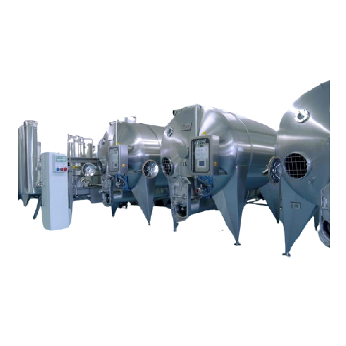 Horizontal fermentation tanks for winemaking