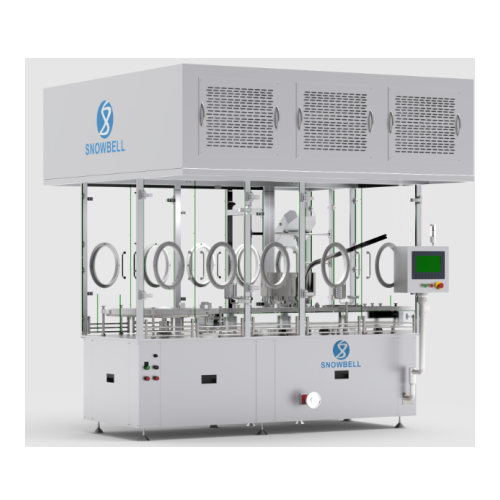 Vial washing system for internal and external cleaning