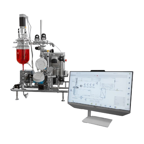 Benchtop tangential flow filtration system