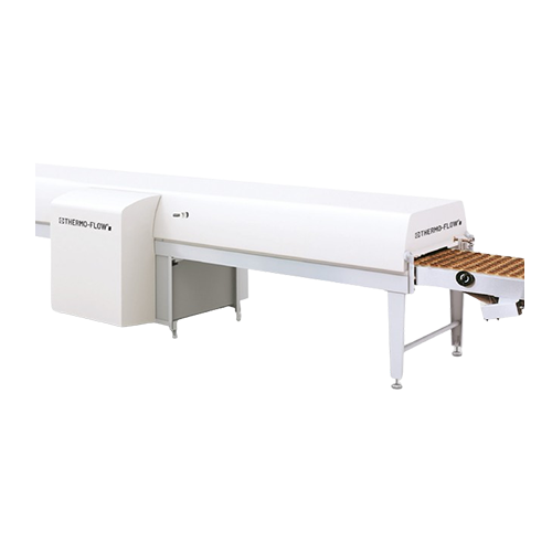 Advanced cooling tunnel for confectionery production