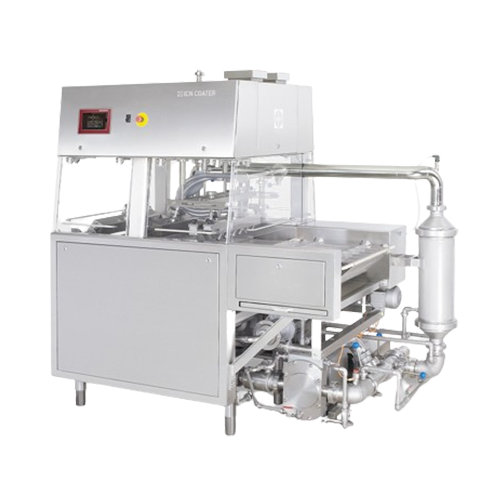 Ice cream coating system for enrobing applications