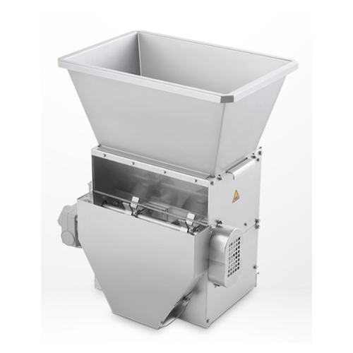 Precise metering system for dry confectionery ingredients