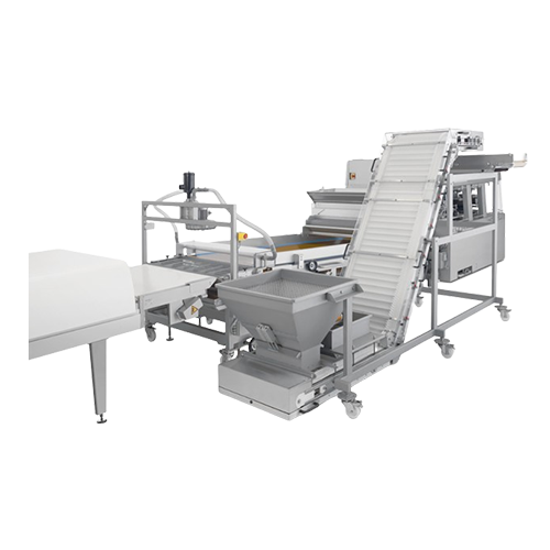 Z-conveyor for confectionery production