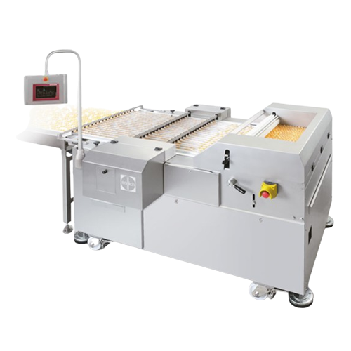 Automatic feeder for enrobing solid articles