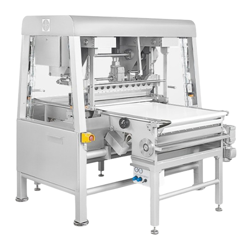 Transverse cutting systems for confectionery production
