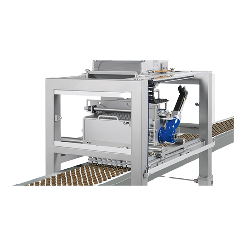 Lay-on systems for precise sprinkling and nut depositing