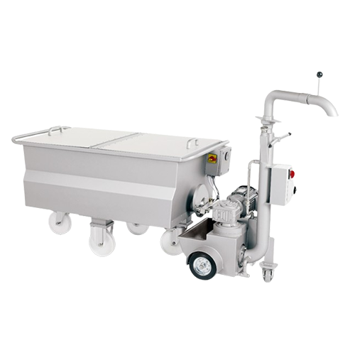 Bulk chocolate storage for confectionery production