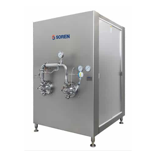 Crystallization and pin-working equipment for food processing