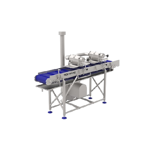 Drying conveyor for hard vegetables