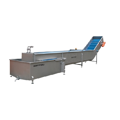 Hydrocooler for cooling baby carrots and potatoes