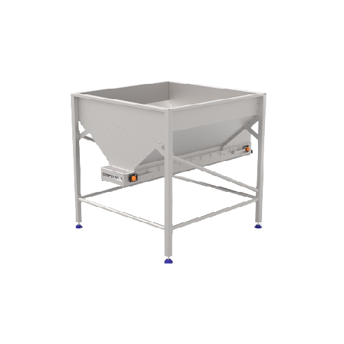 Storage bunker for potatoes and onions