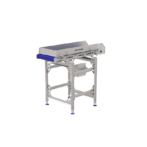 Industrial weighing conveyor for continuous and batch weighing
