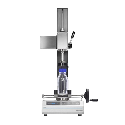 Motorized cap torque tester for bottle closures