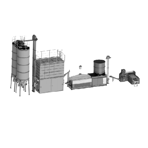 Lead oxide mill for battery production