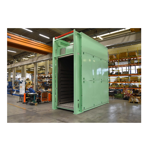 Industrial battery curing chamber