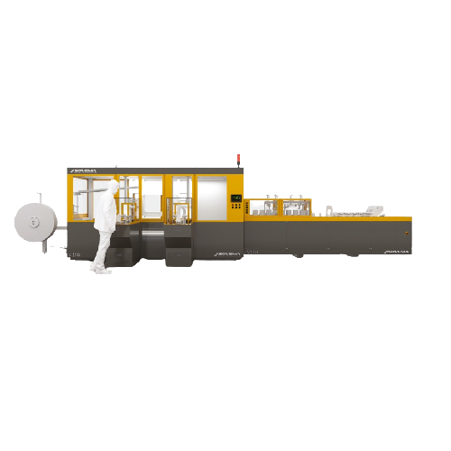Enveloping and stacking solution for battery manufacturing