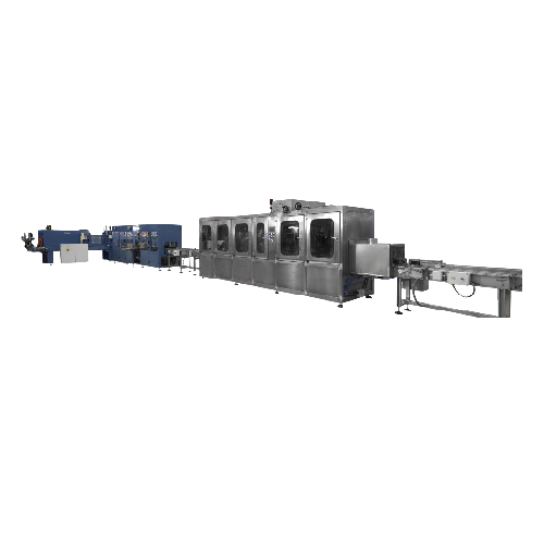 Battery plate finishing line for lead-acid batteries