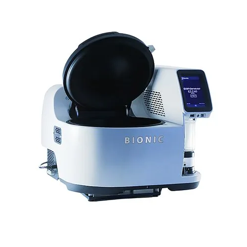 Automated centrifugal evaporator for robotic sample handling