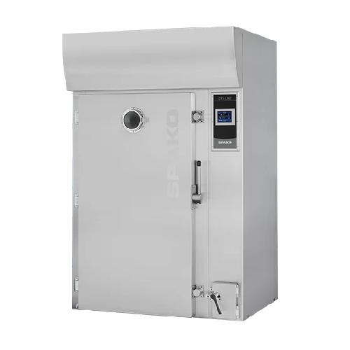 Combination chamber for meat processing