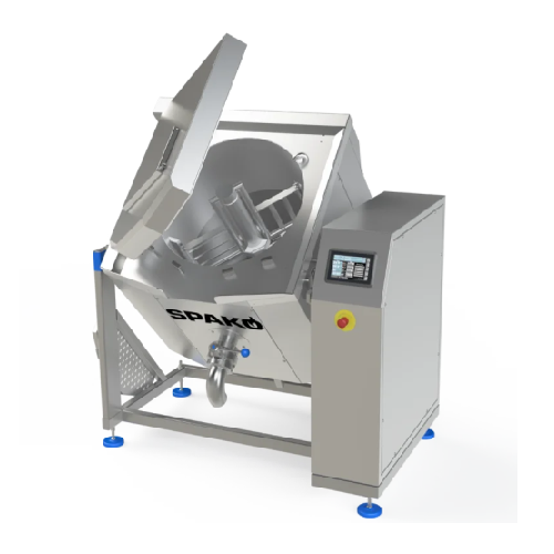 Industrial cooking kettle for diverse food processing needs